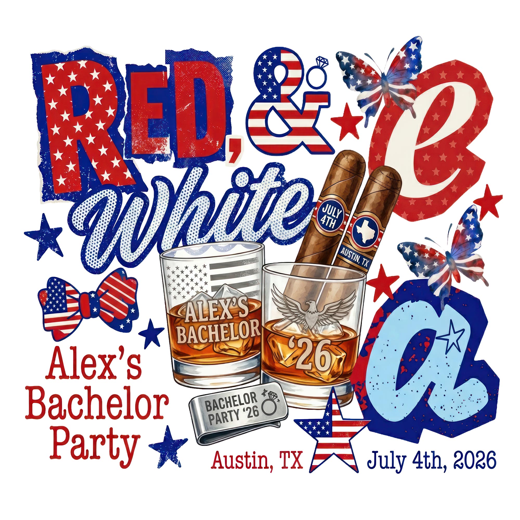 Red, White & I Do