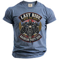 Last Ride Biker T-Shirt - Midnight Gents