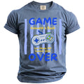 Game Over Crew T-Shirt - Midnight Gents