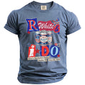 Red White Do T-Shirt - Midnight Gents