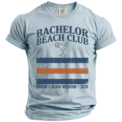 Beach Club T-Shirt - Midnight Gents