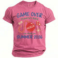 Game Over Crew T-Shirt - Midnight Gents
