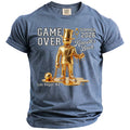Golden Game Over T-Shirt - Midnight Gents