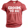 Groom To Be T-Shirt - Midnight Gents