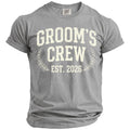 Groom's Crew Commemorative T-Shirt - Midnight Gents