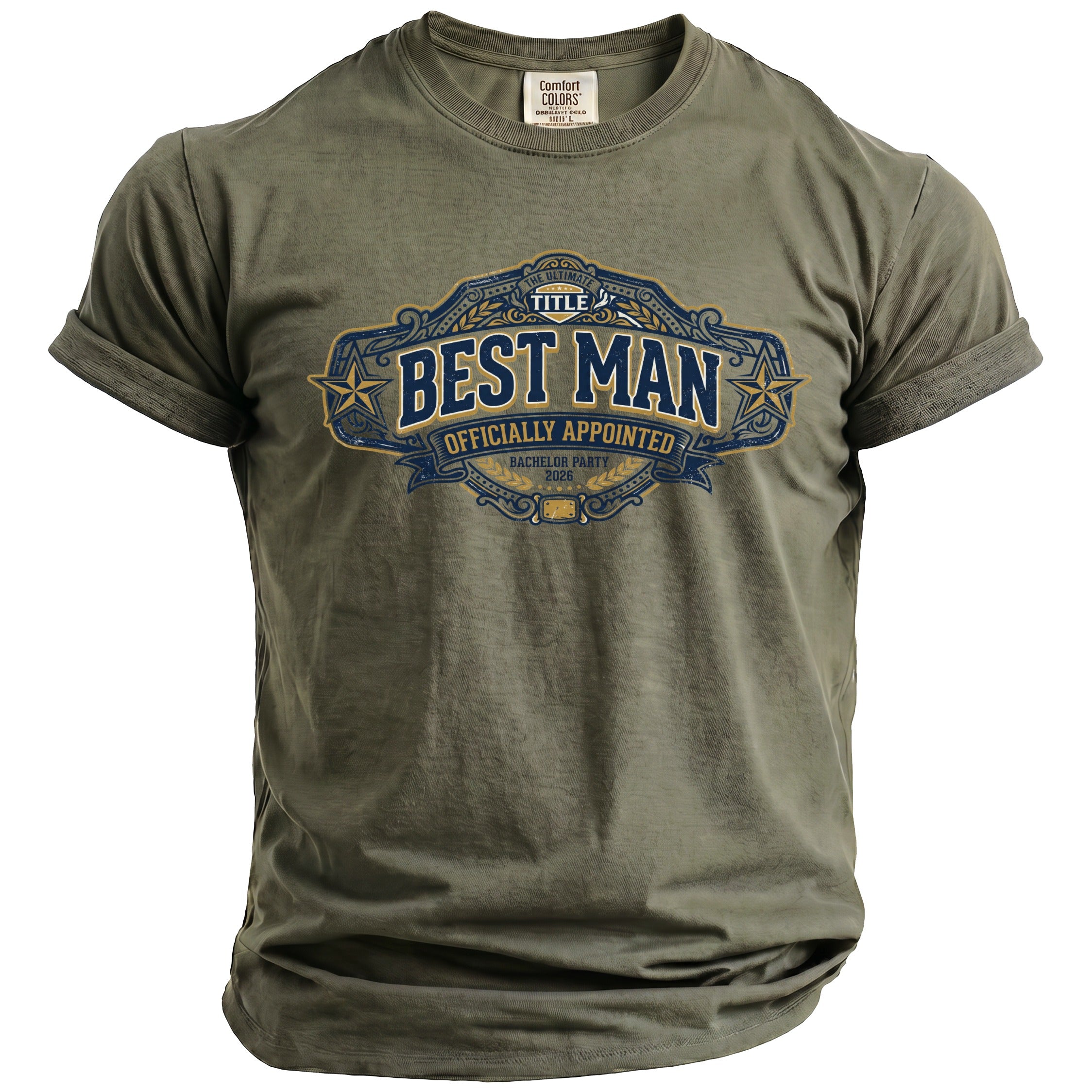 Ultimate Best Man T-Shirt - Midnight Gents