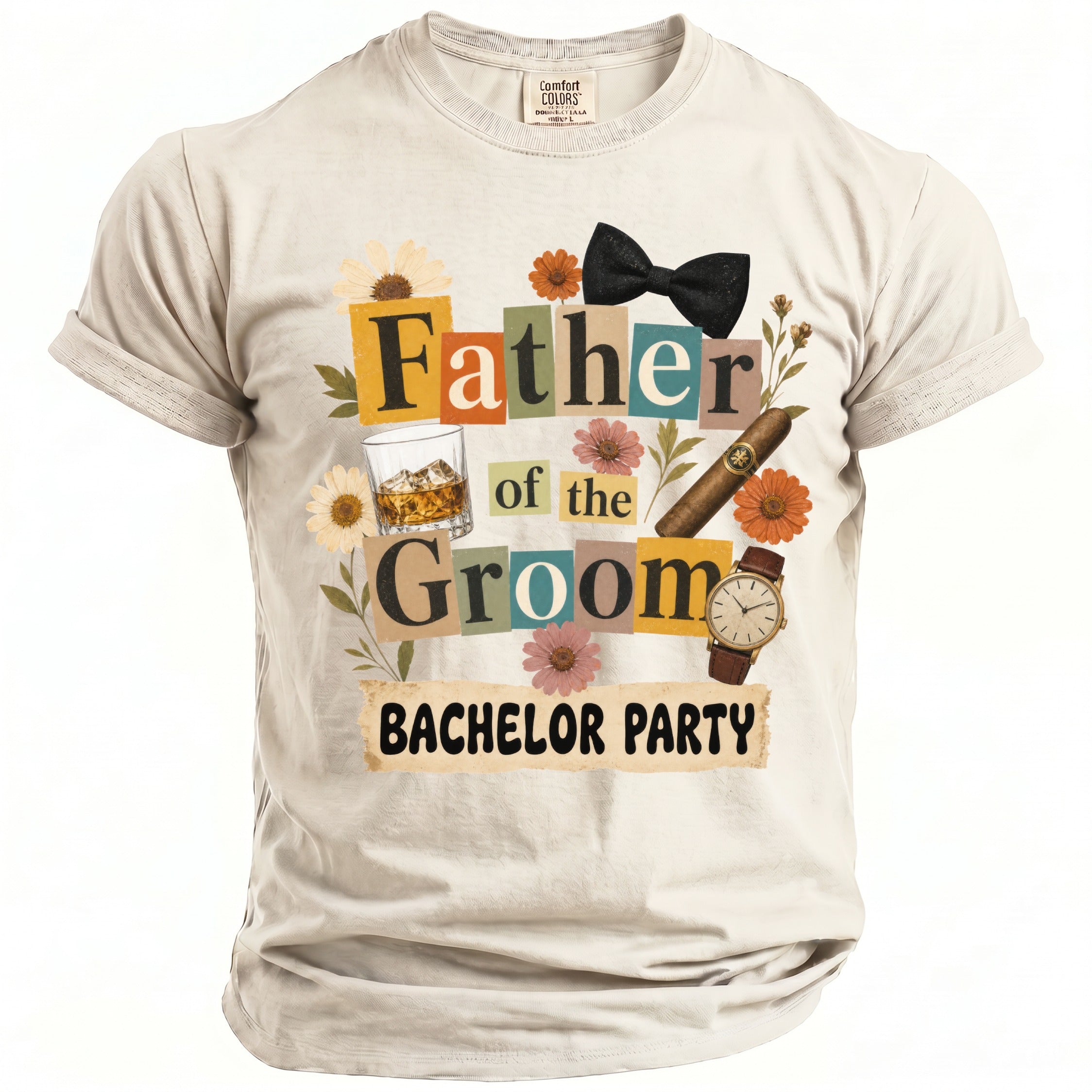 Father of Groom T-Shirt - Midnight Gents