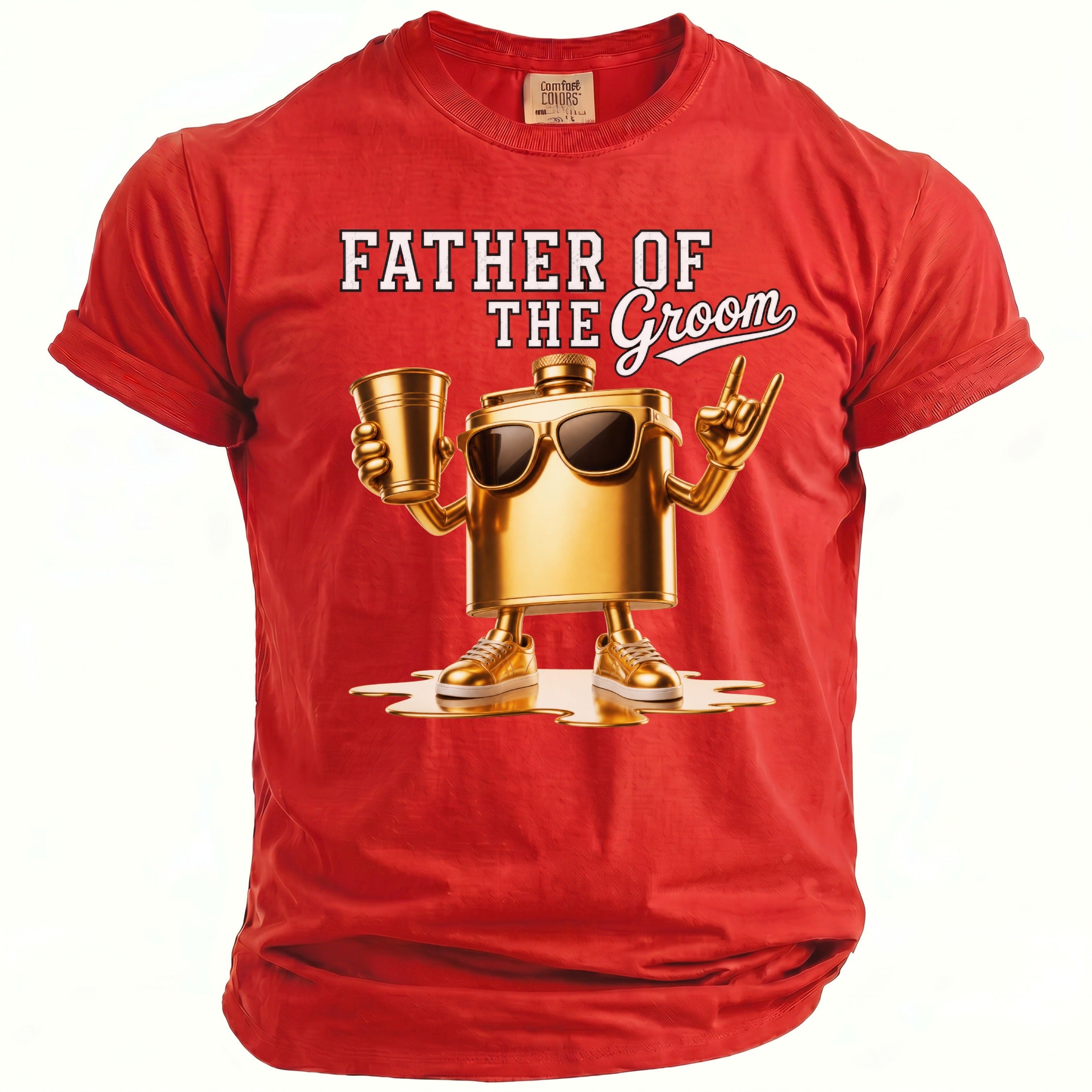 Groom's Father Party T-Shirt - Midnight Gents
