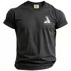 Dark gray t-shirt with golf bag graphic and "Miami, FL" text.