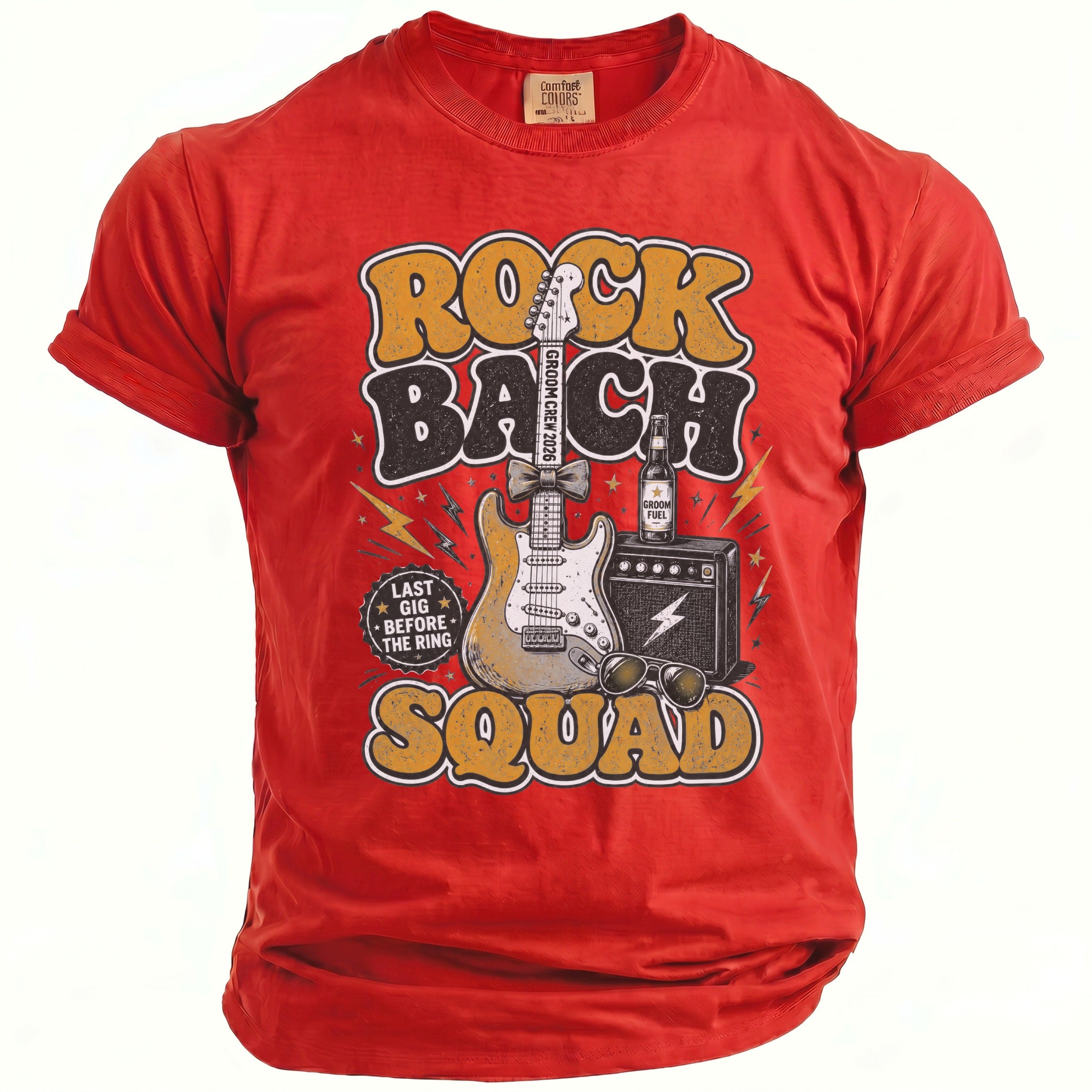 Rock Bach Squad T-Shirt - Midnight Gents