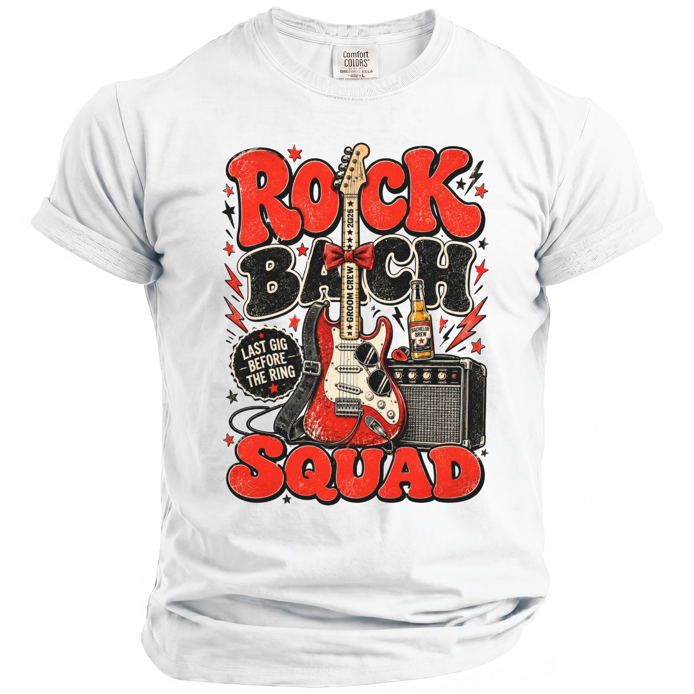 Rock Bach Squad Tee - Midnight Gents