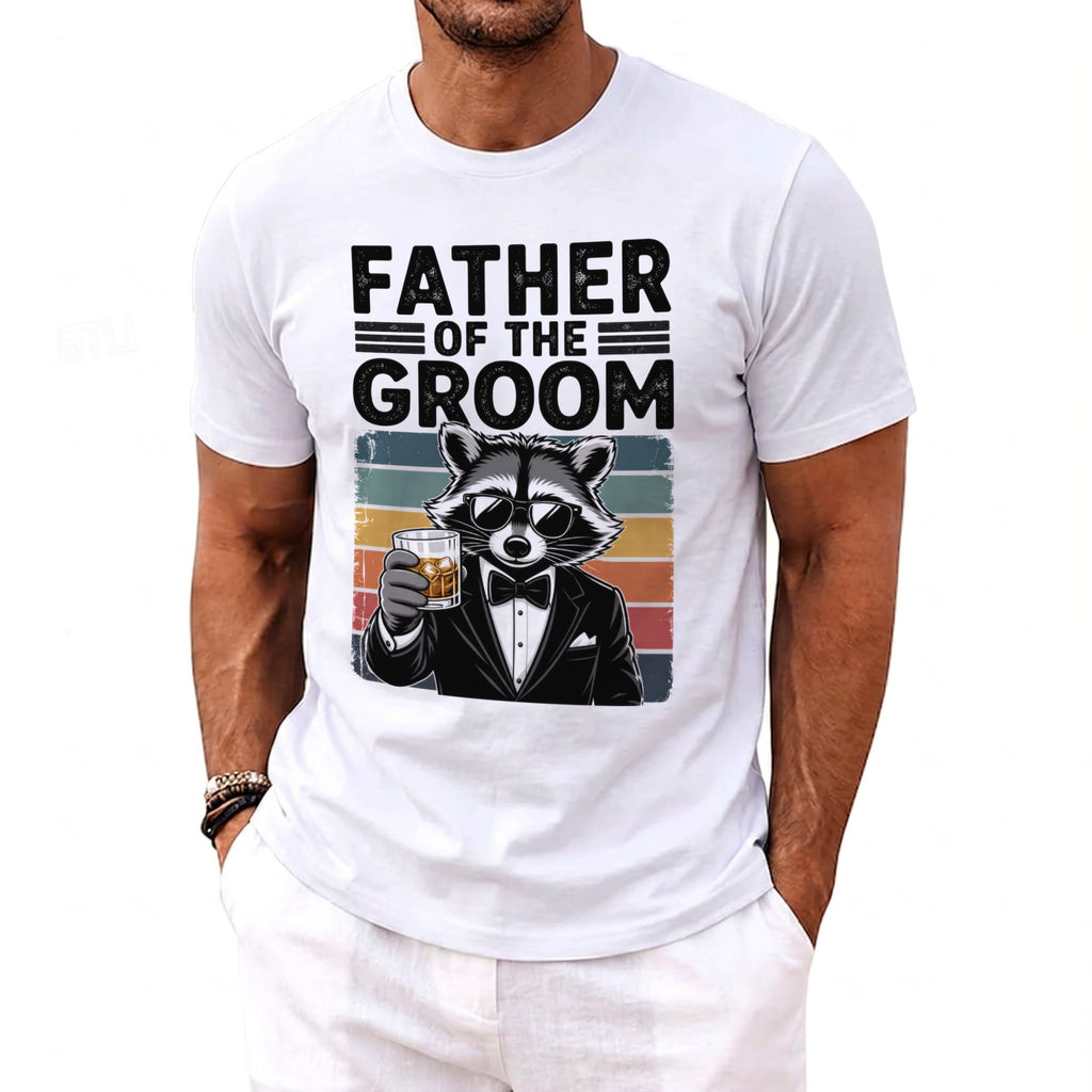 Father Groom Party T-Shirt - Midnight Gents