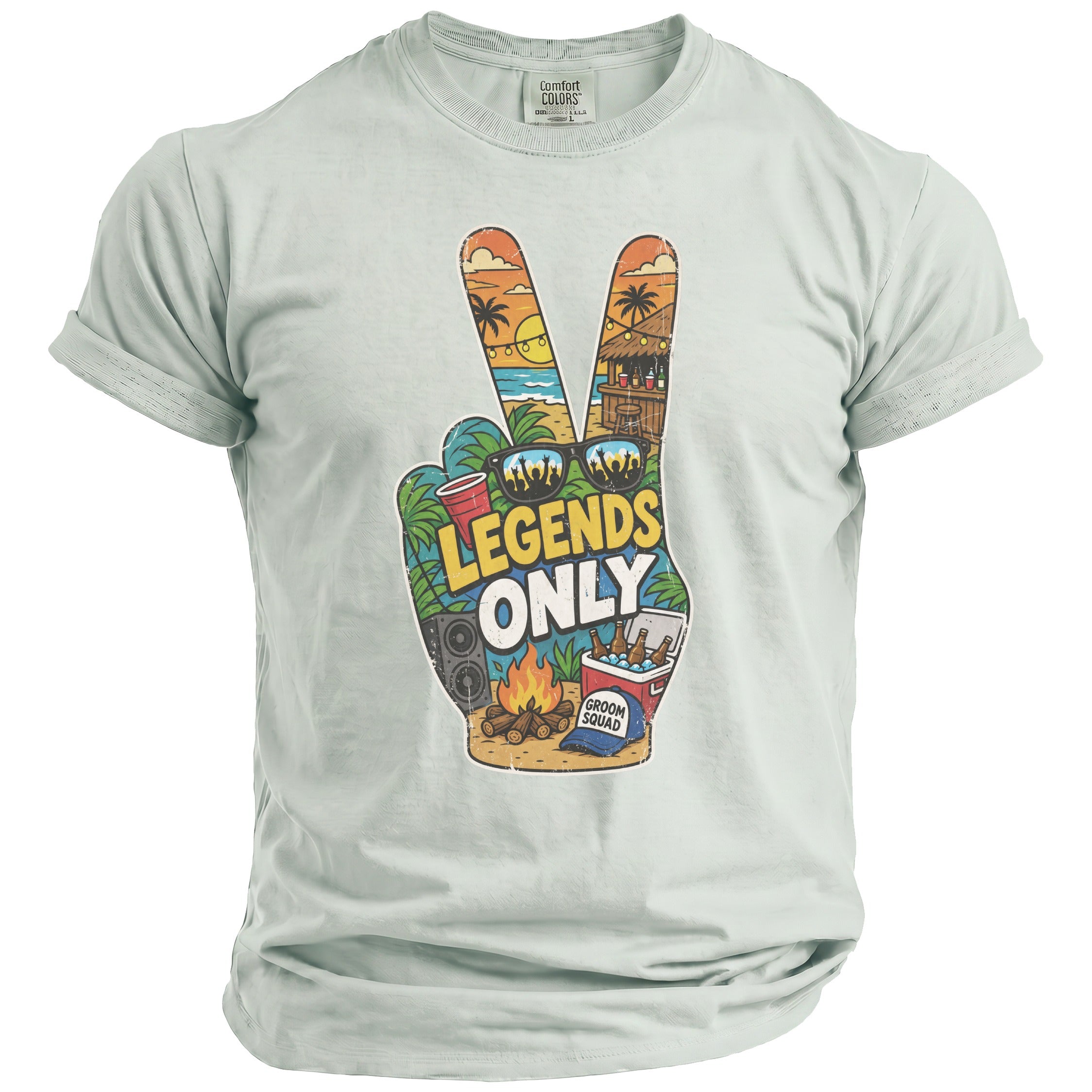 Legends Only Bachelor T-Shirt - Midnight Gents