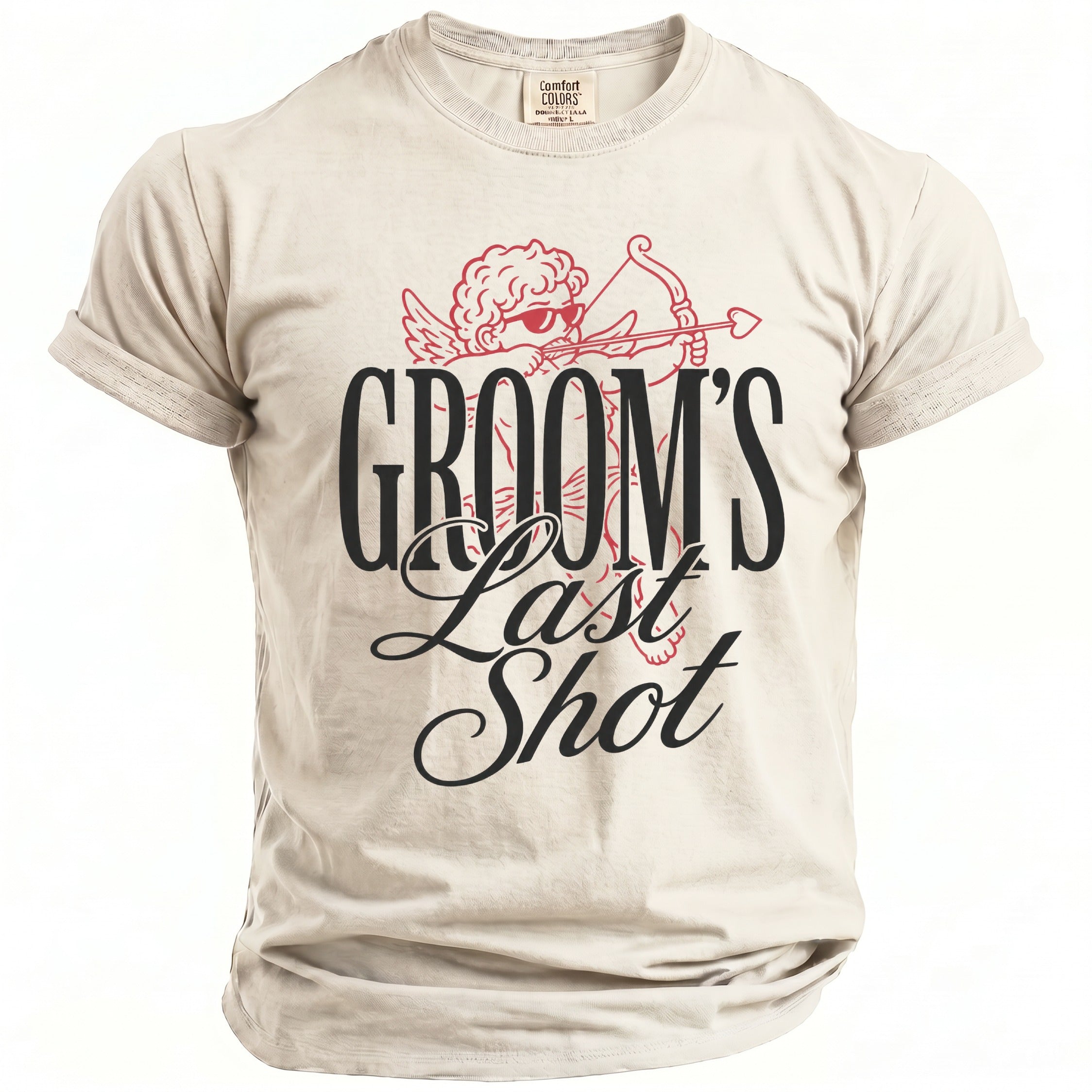 Groom's Last Shot T-Shirt - Midnight Gents