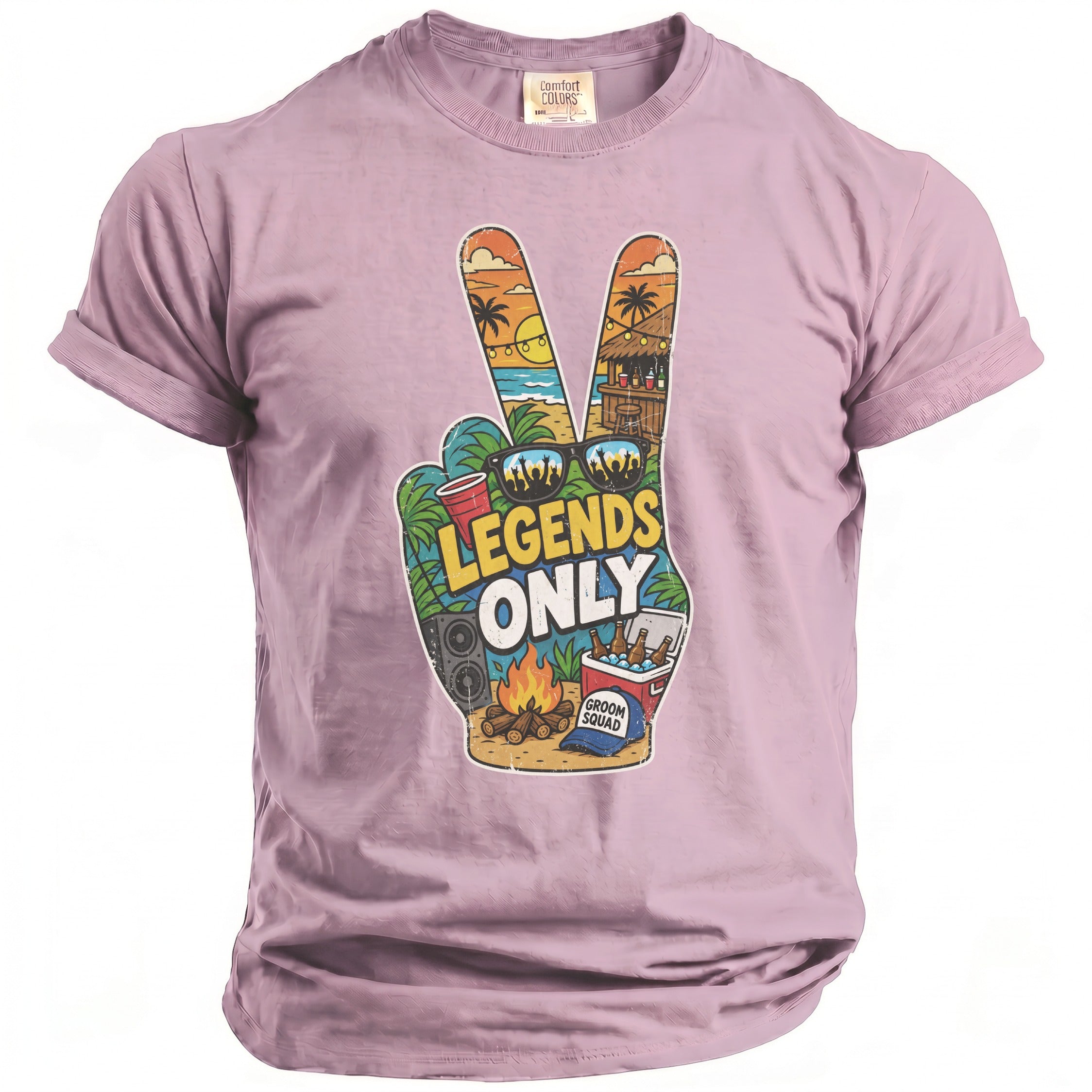 Legends Only Bachelor T-Shirt - Midnight Gents