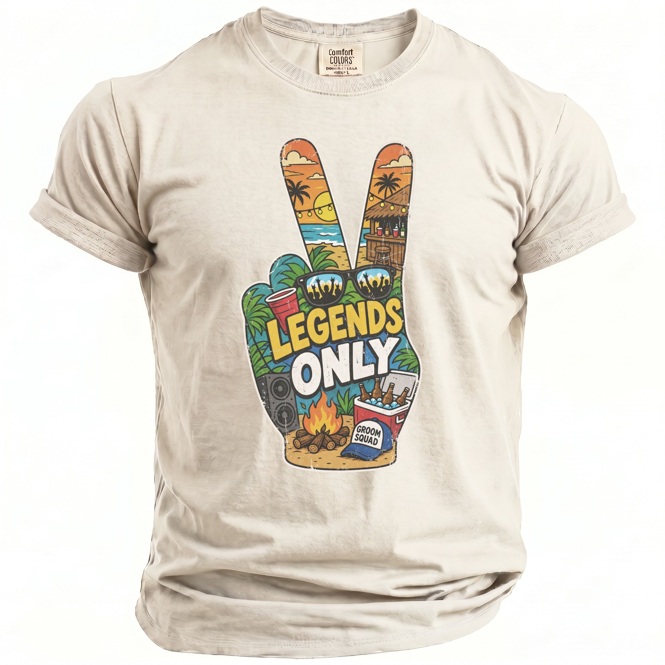 Legends Only Bachelor T-Shirt - Midnight Gents