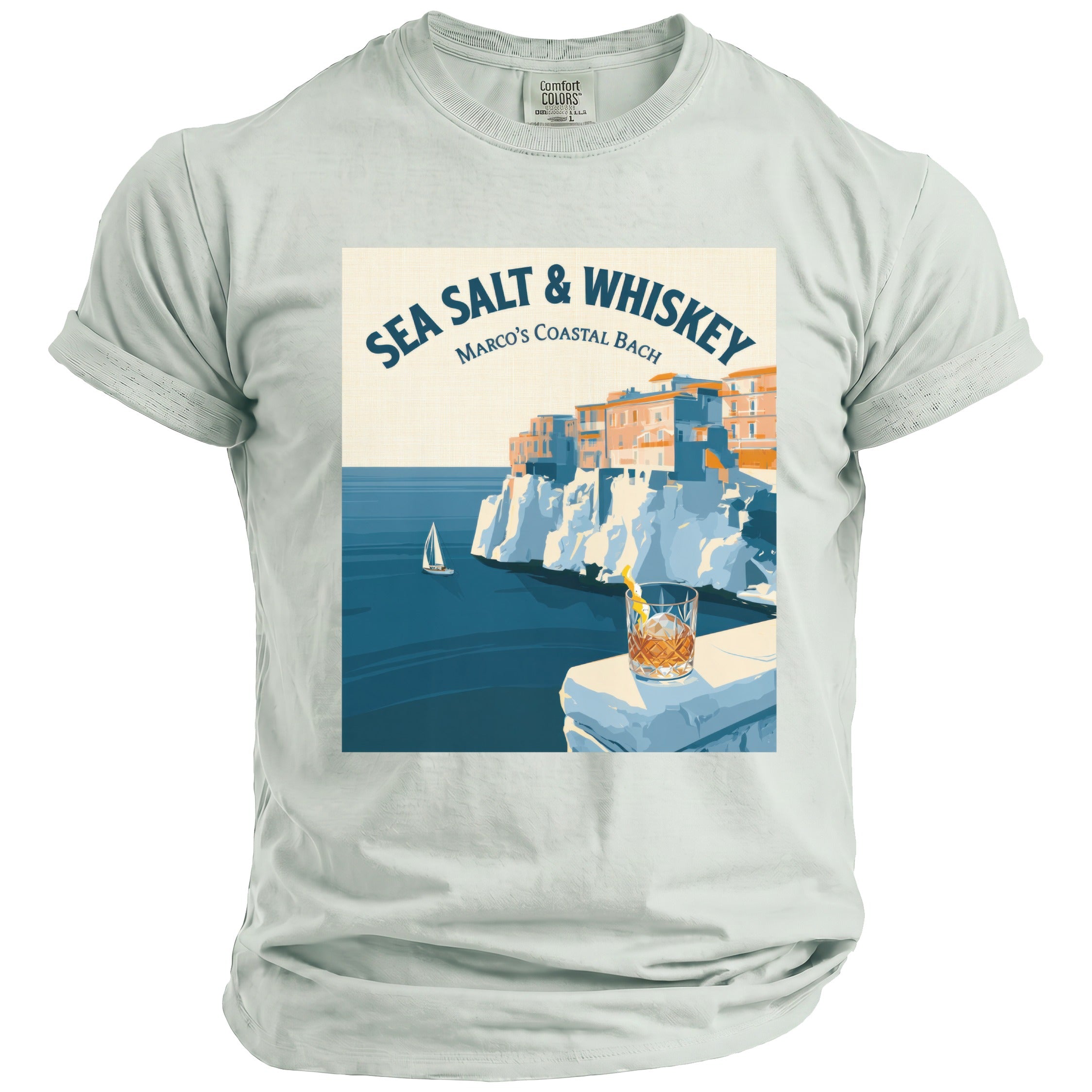 Coastal Bach Party Tee - Midnight Gents