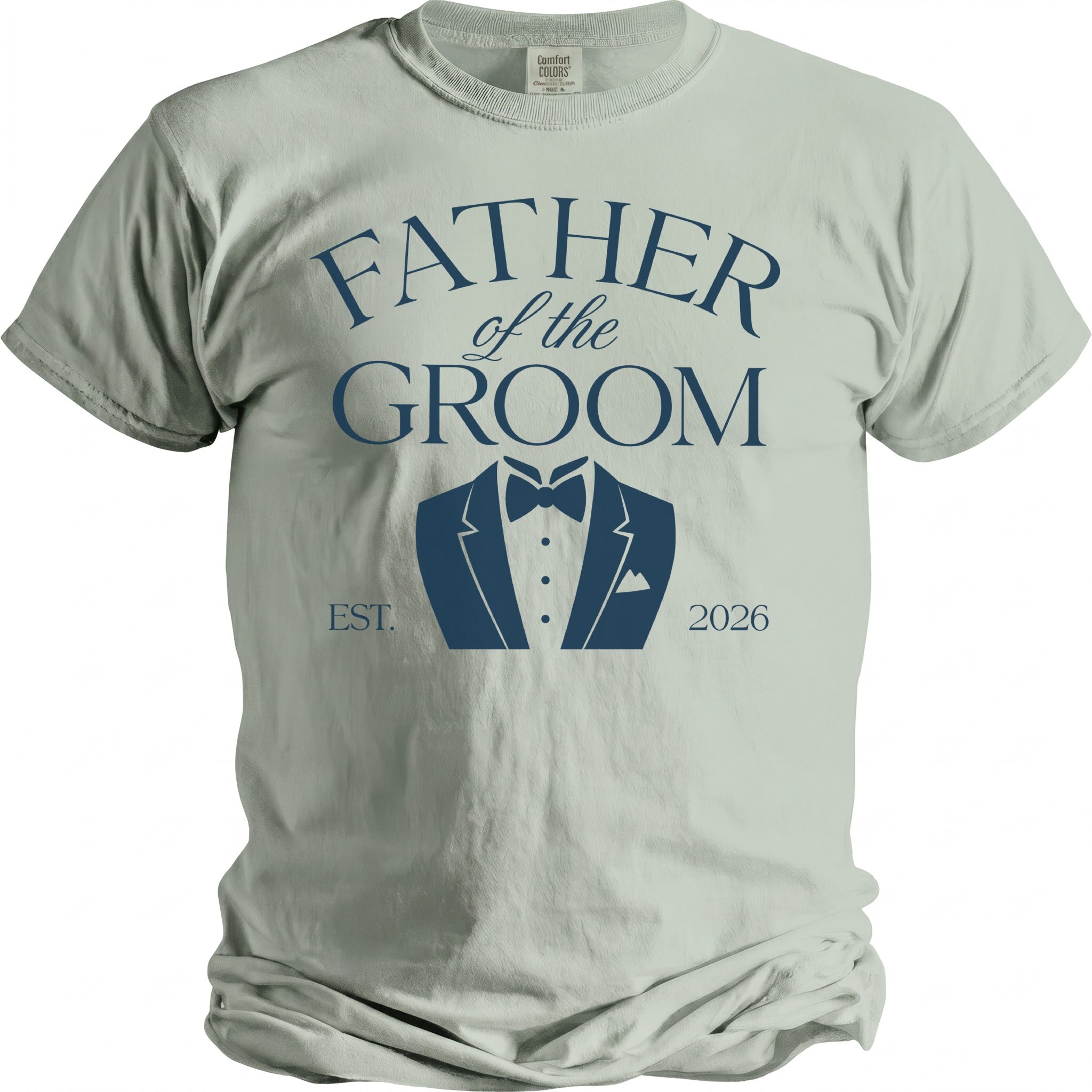 Father Groom Tuxedo T-Shirt - Midnight Gents