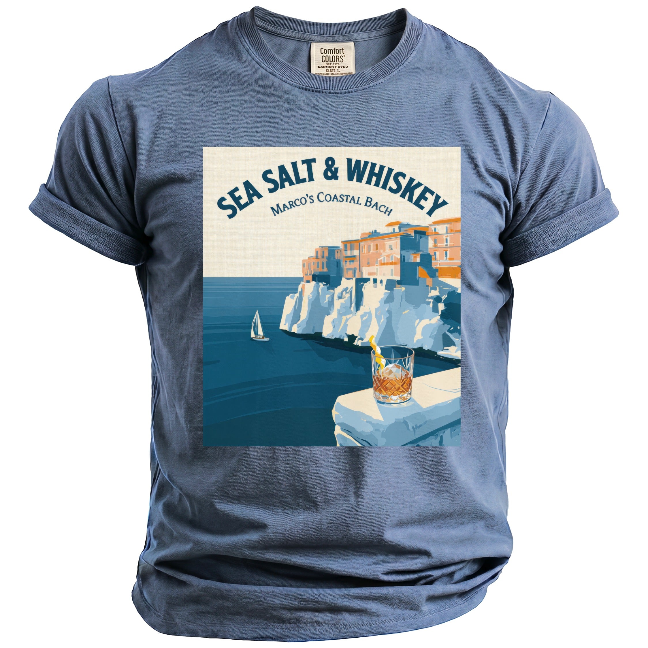 Coastal Bach Party Tee - Midnight Gents