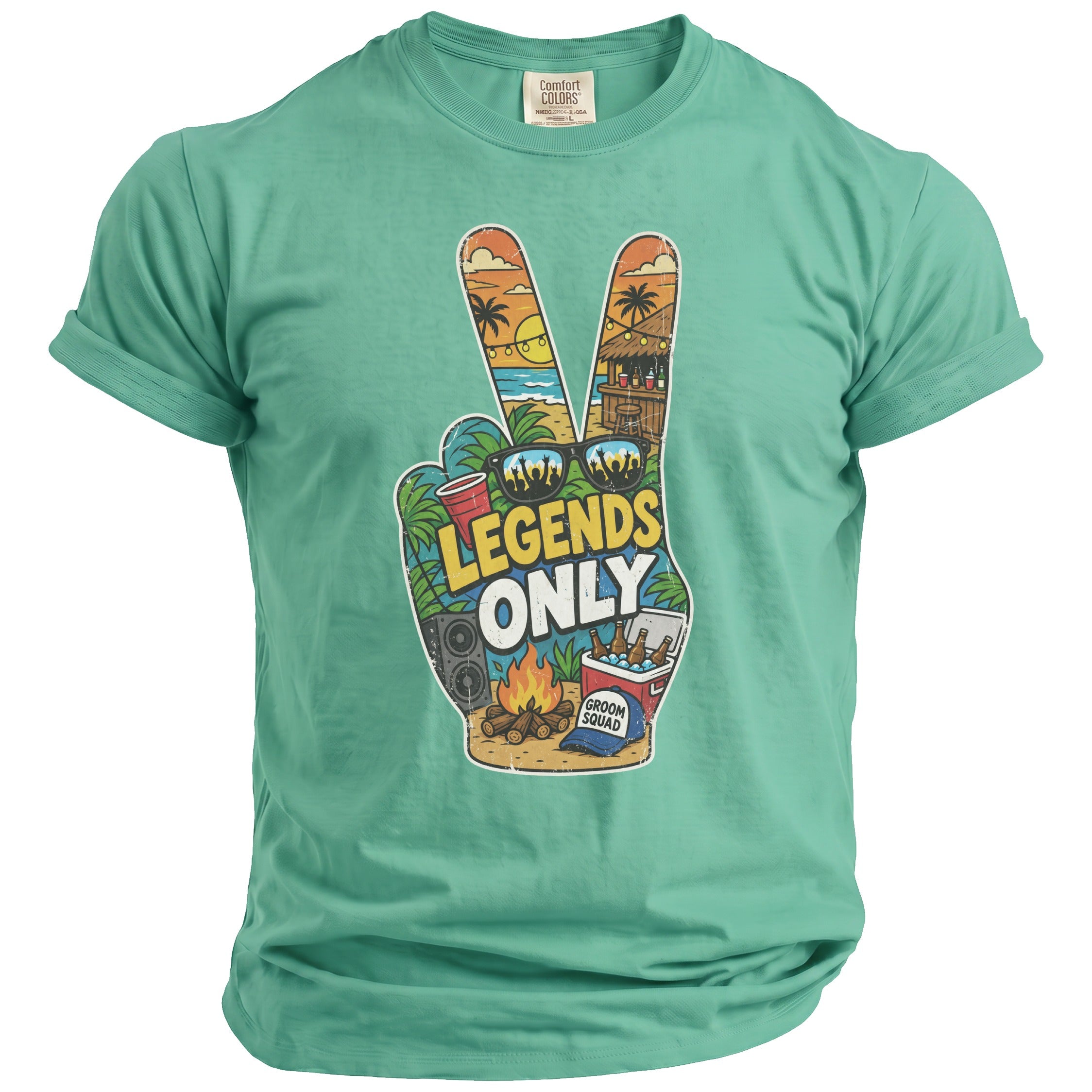 Legends Only Bachelor T-Shirt - Midnight Gents