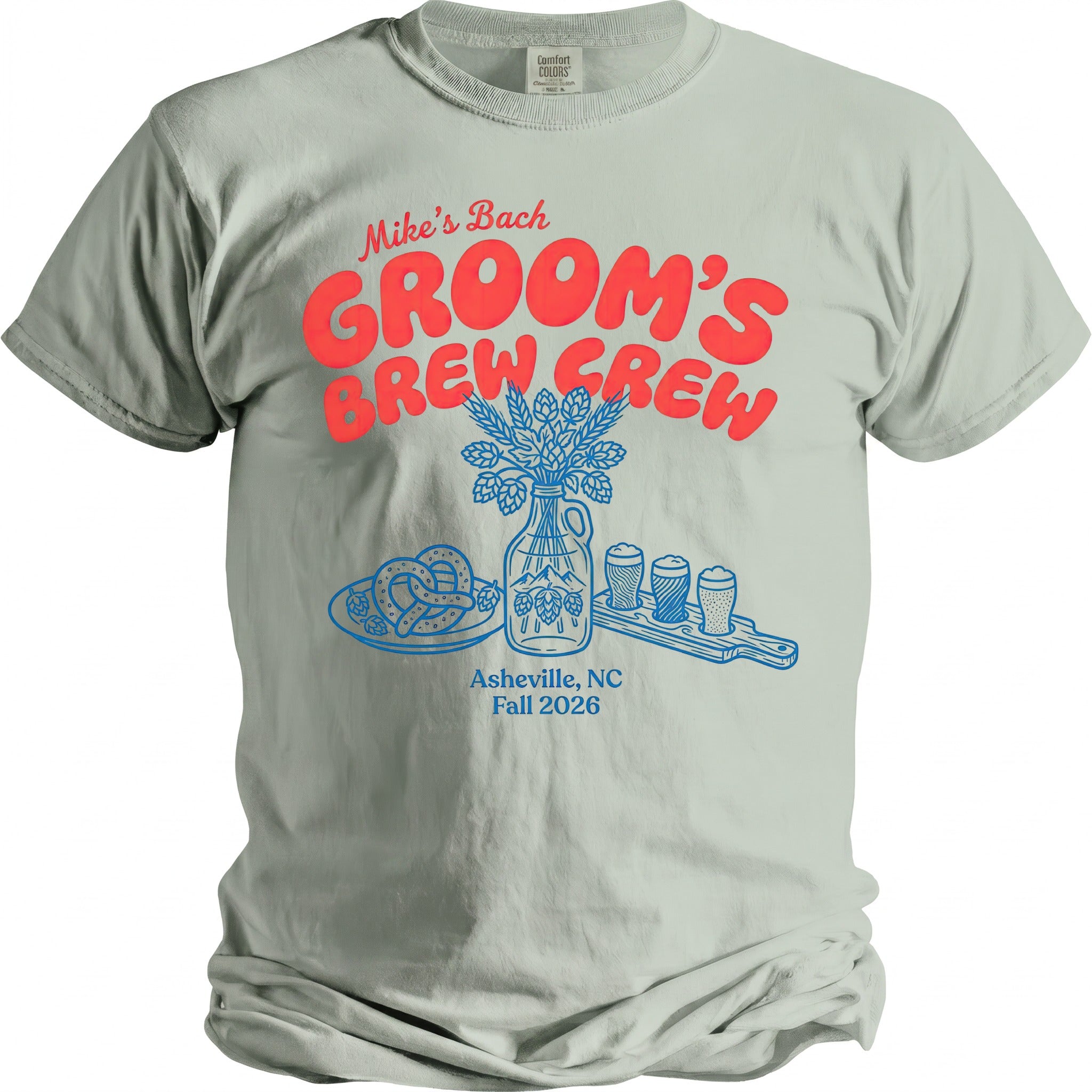 Groom's Brew Crew Tee - Midnight Gents