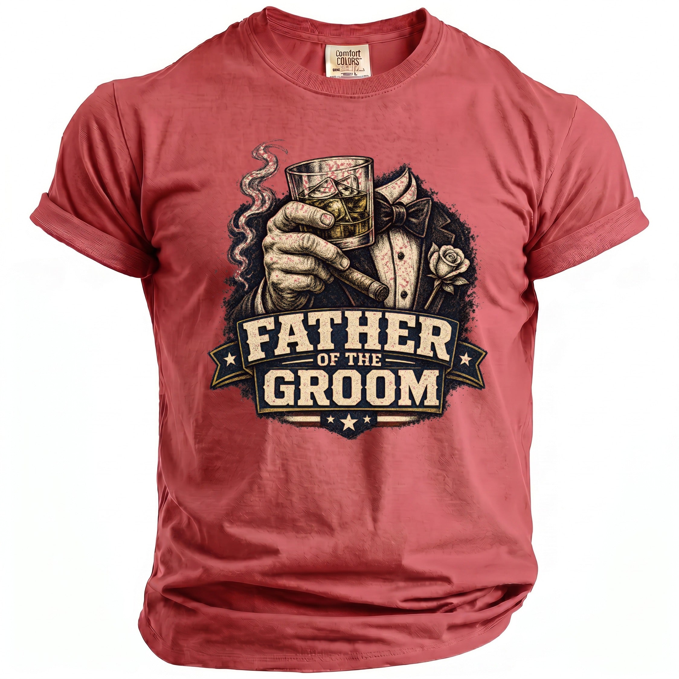Groom's Father Party T-Shirt - Midnight Gents