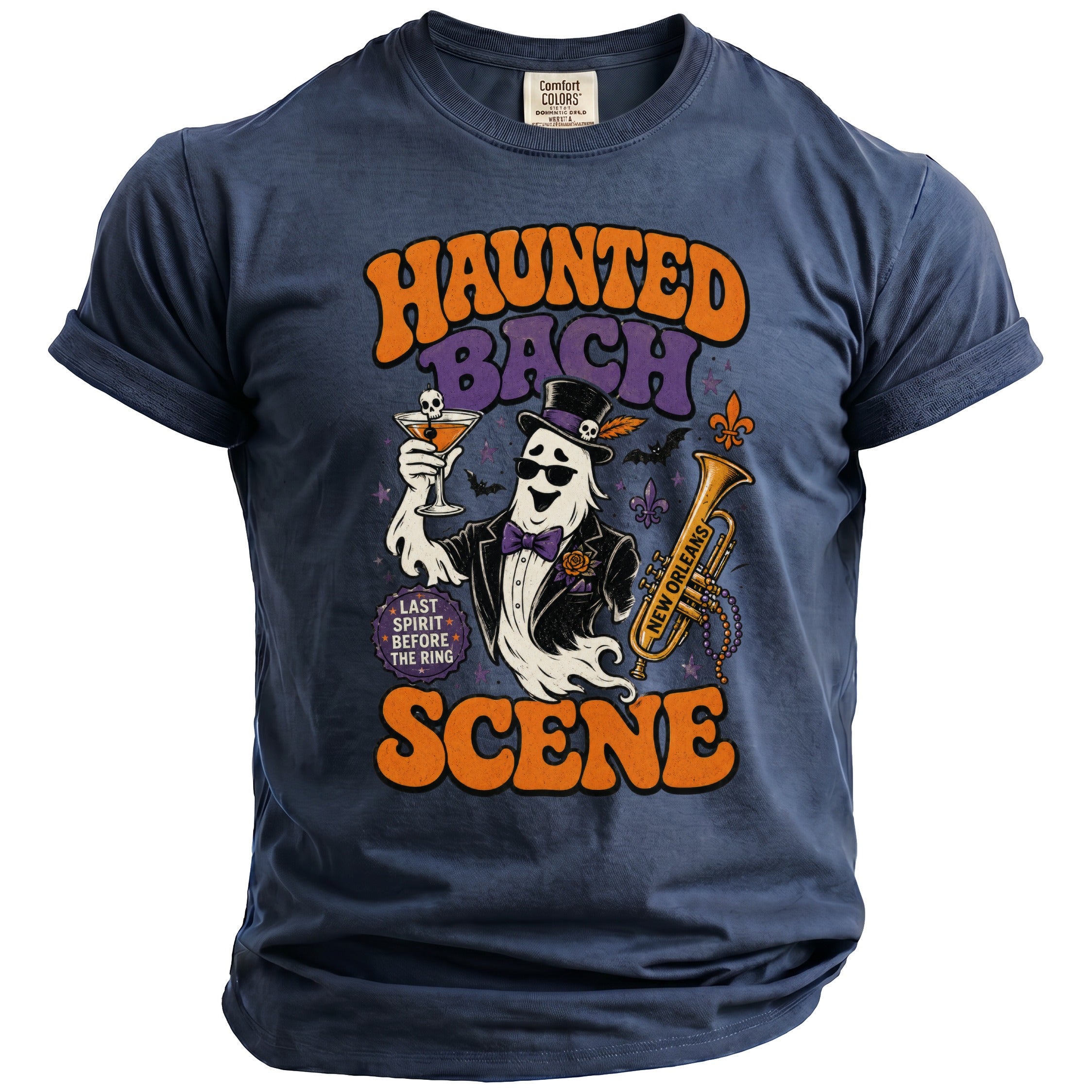 Haunted Party T-Shirt - Midnight Gents