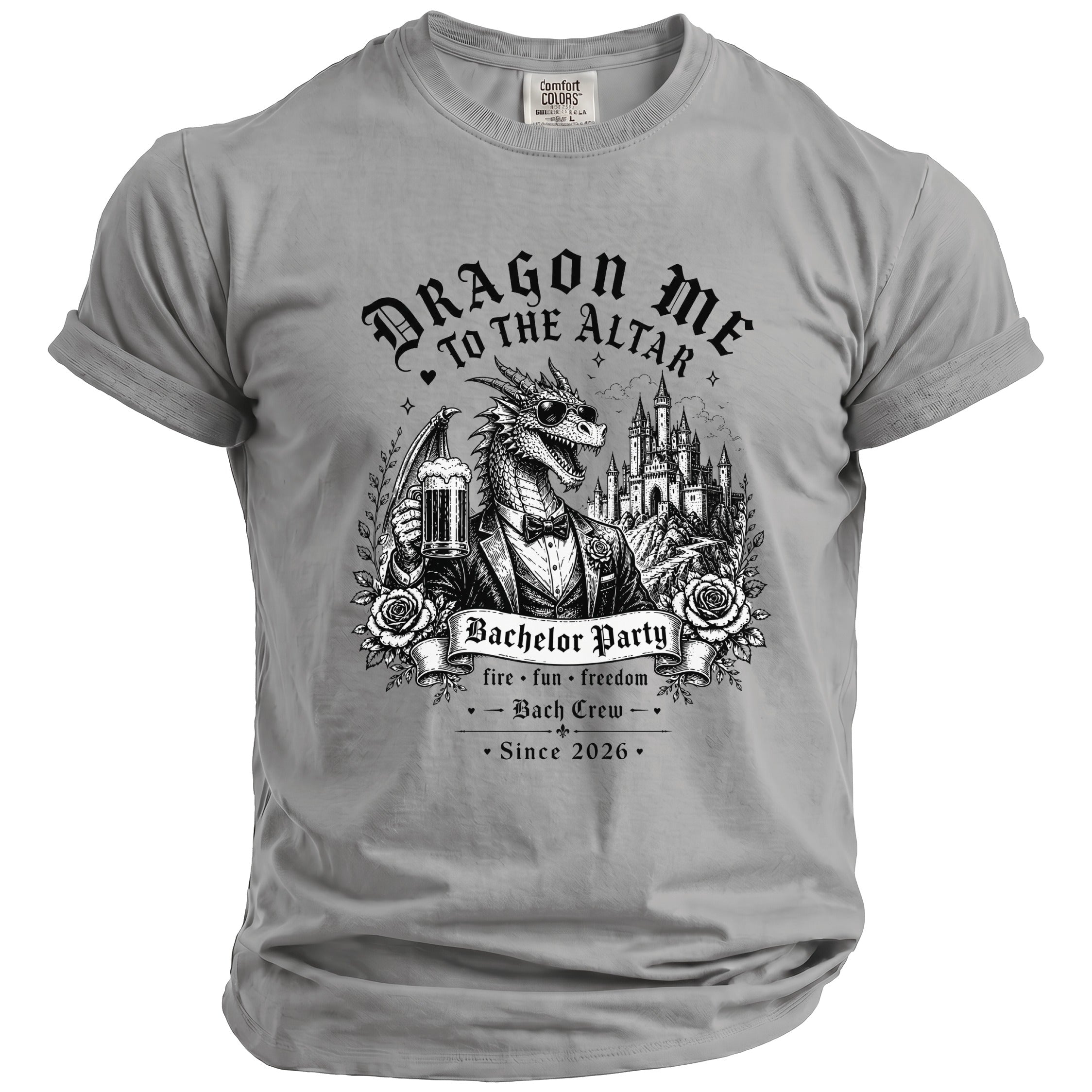 Altar Dragon Bachelor Tee - Midnight Gents