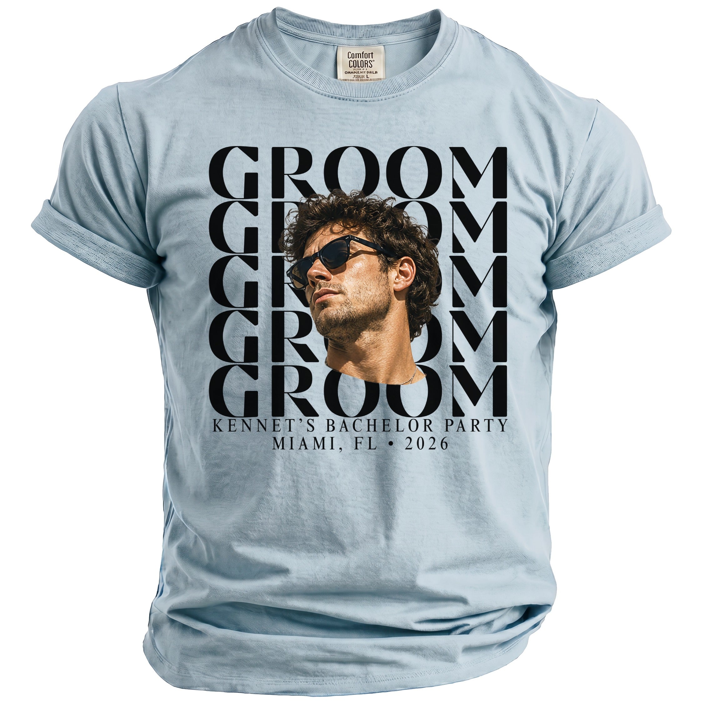 Groom Bachelor Party T-Shirt - Midnight Gents