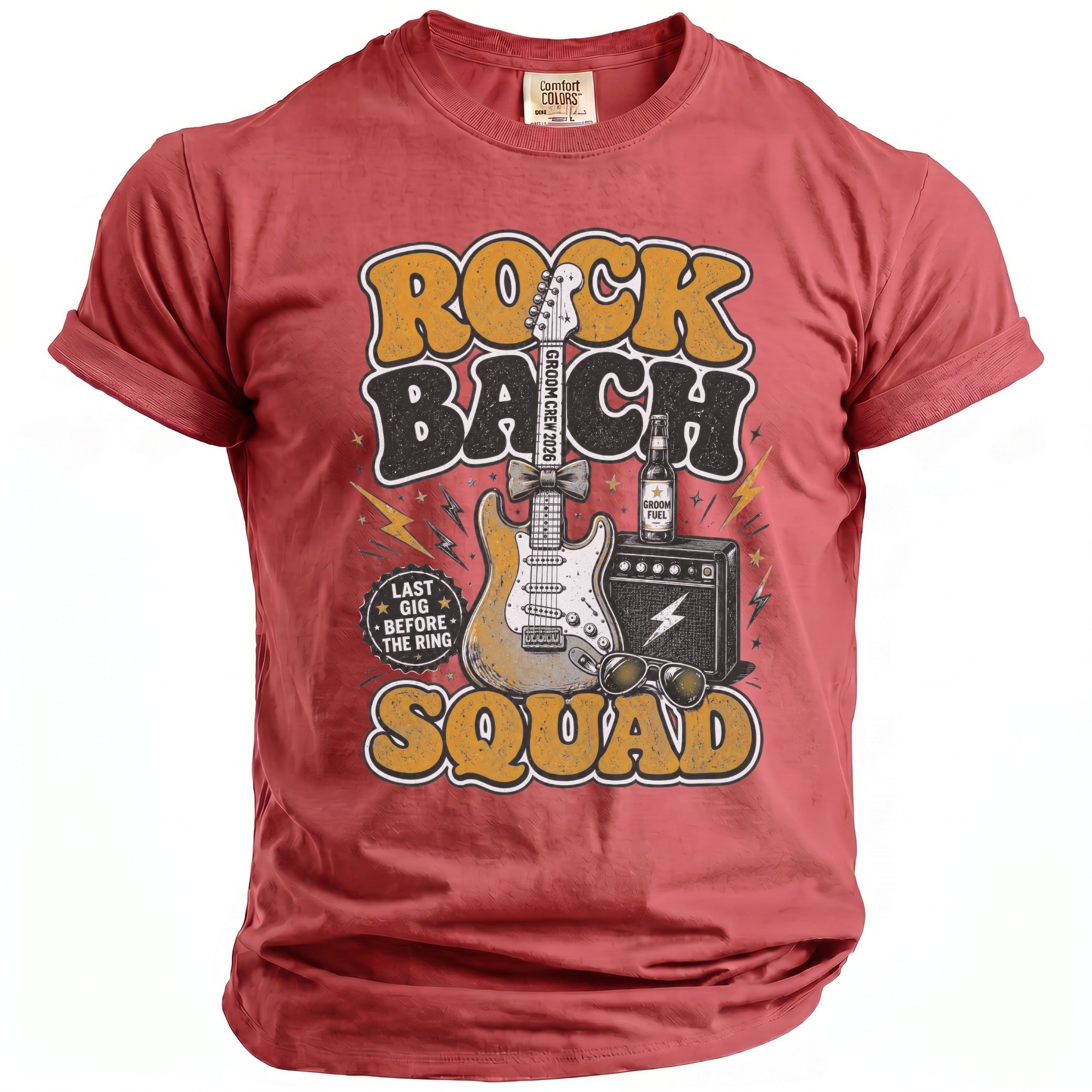 Rock Bach Squad T-Shirt - Midnight Gents