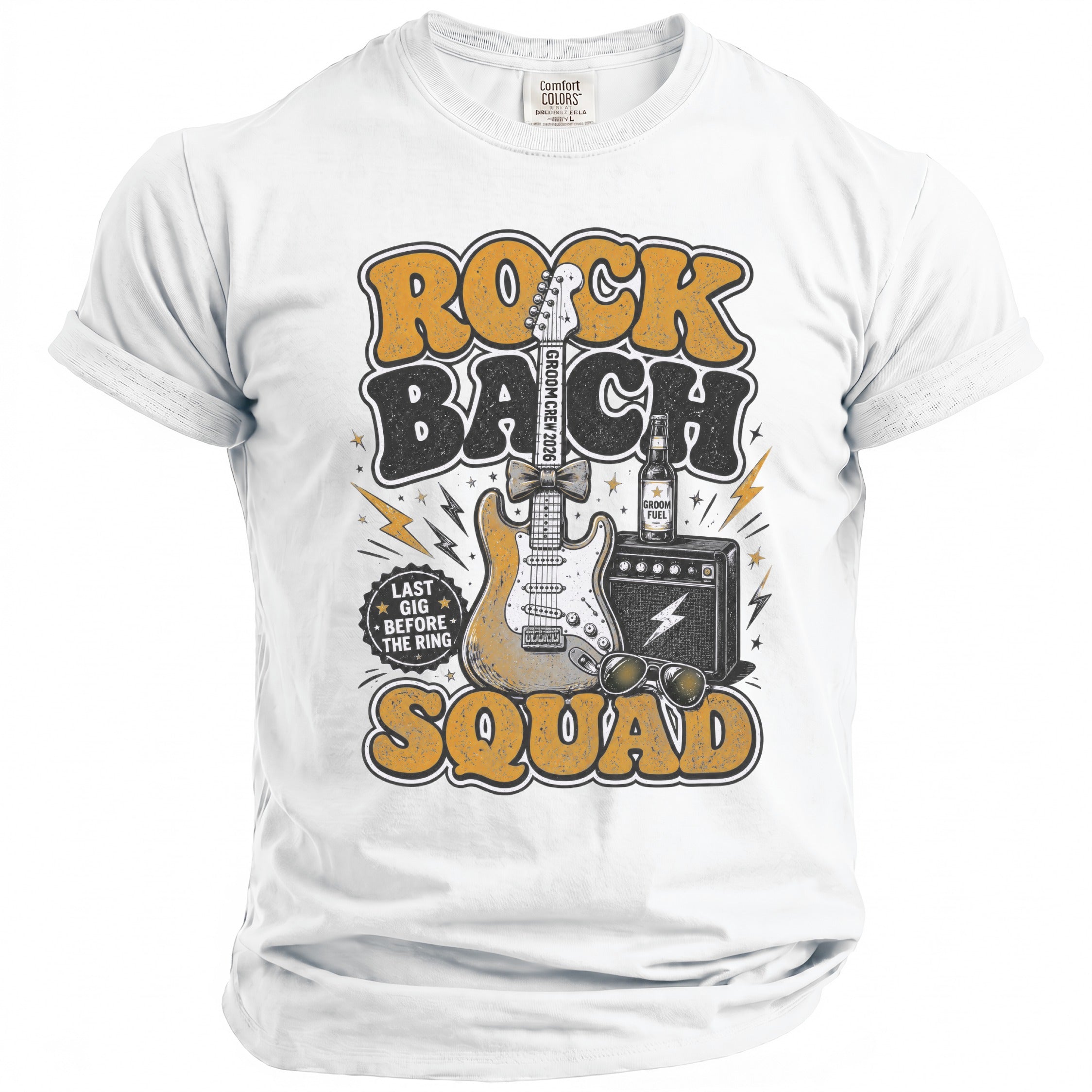Rock Bach Squad T-Shirt - Midnight Gents