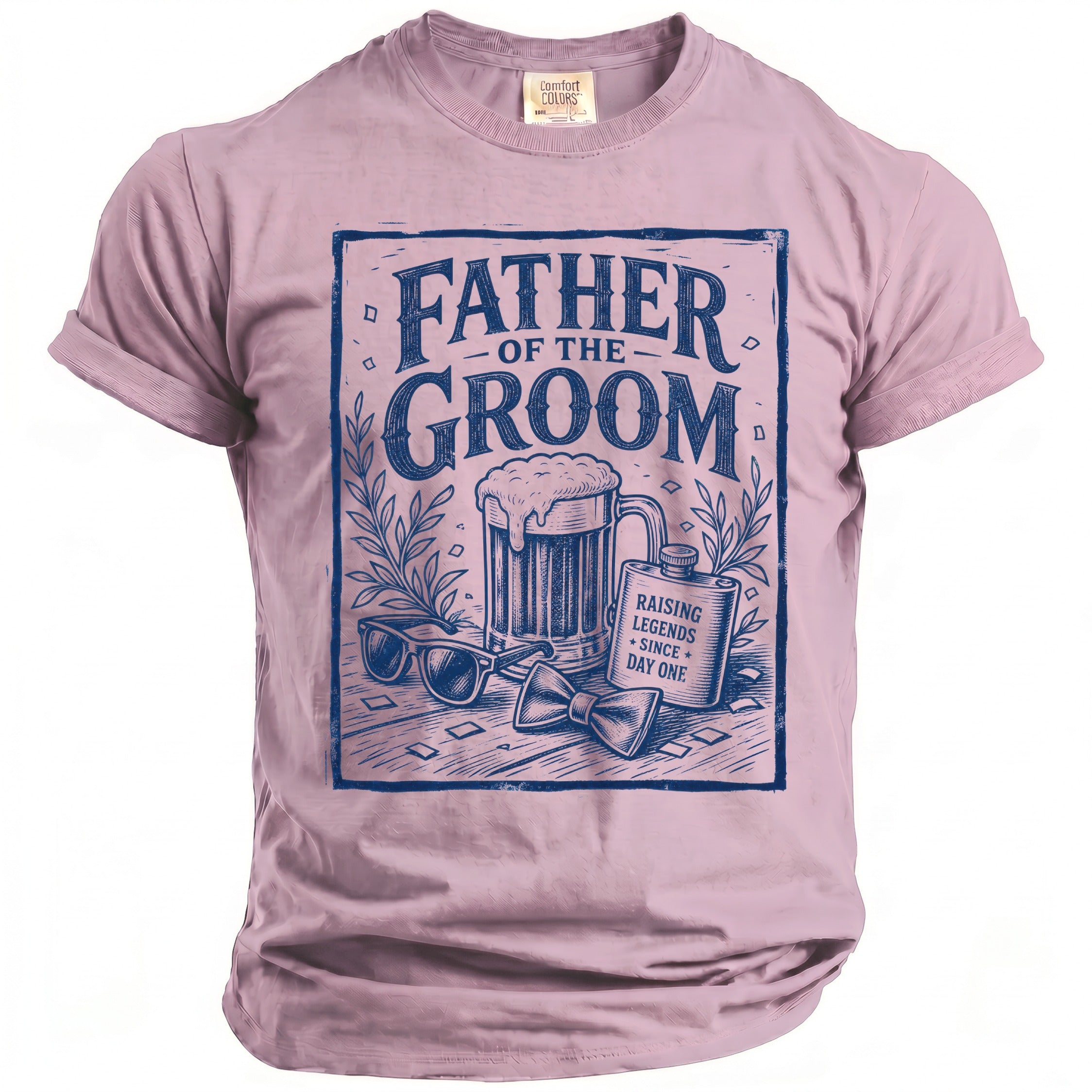 Father Groom Legends T-Shirt - Midnight Gents