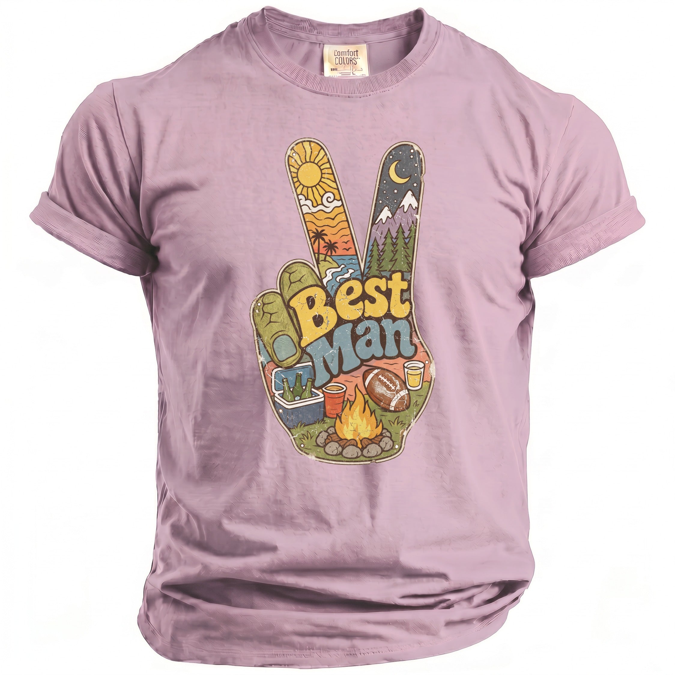 Best Man Bachelor Party Tee - Midnight Gents
