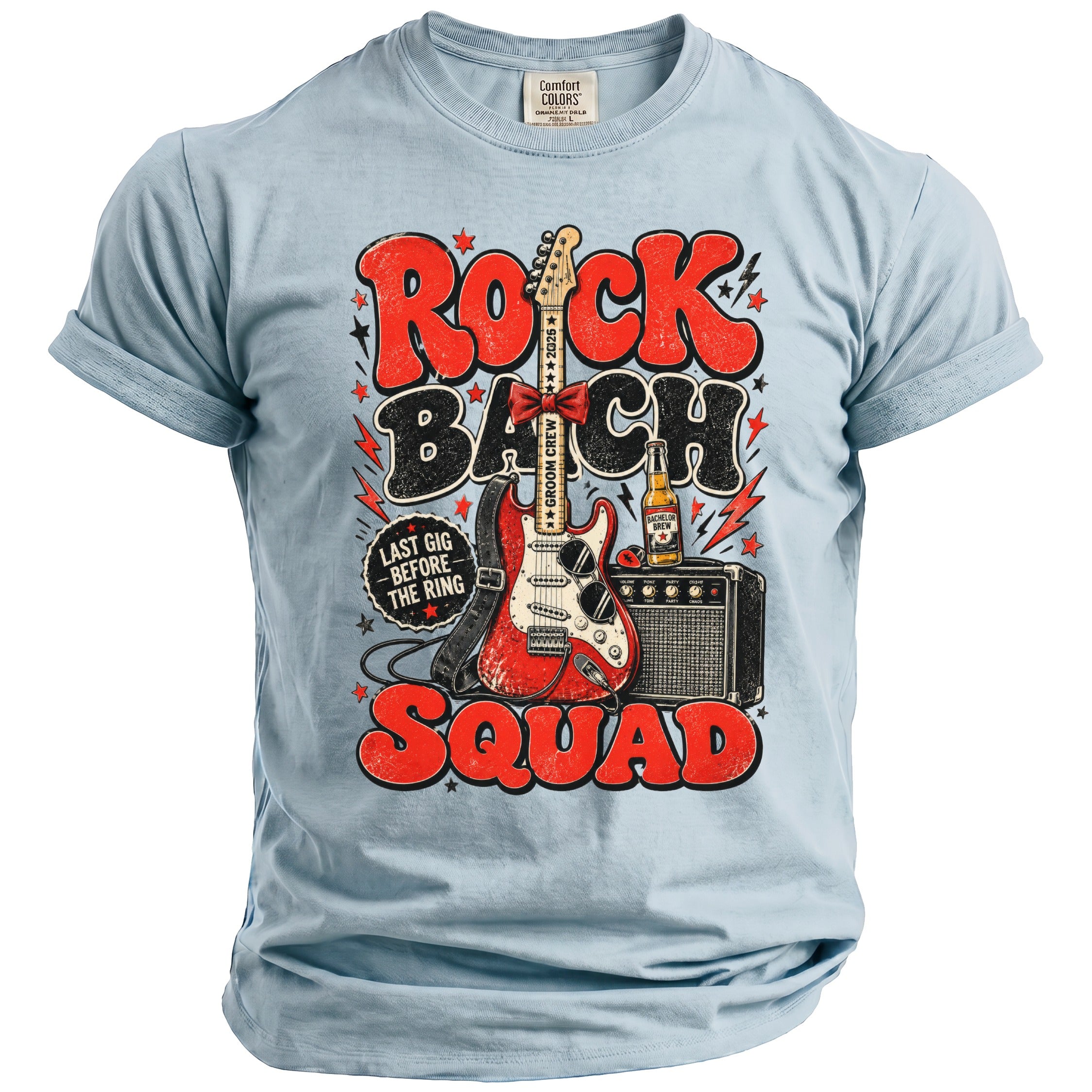 Rock Bach Squad Tee - Midnight Gents