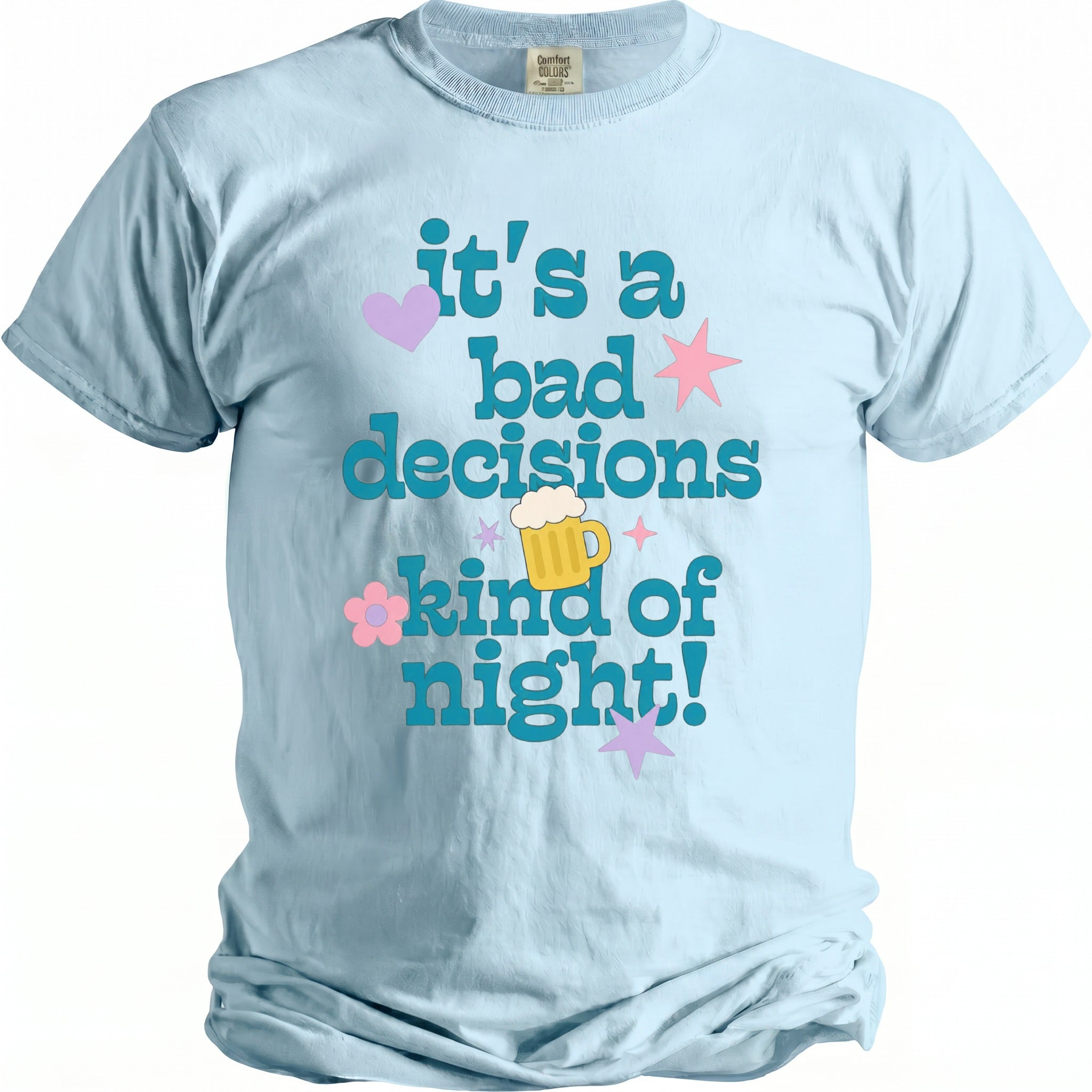 Bad Decisions T-Shirt - Midnight Gents