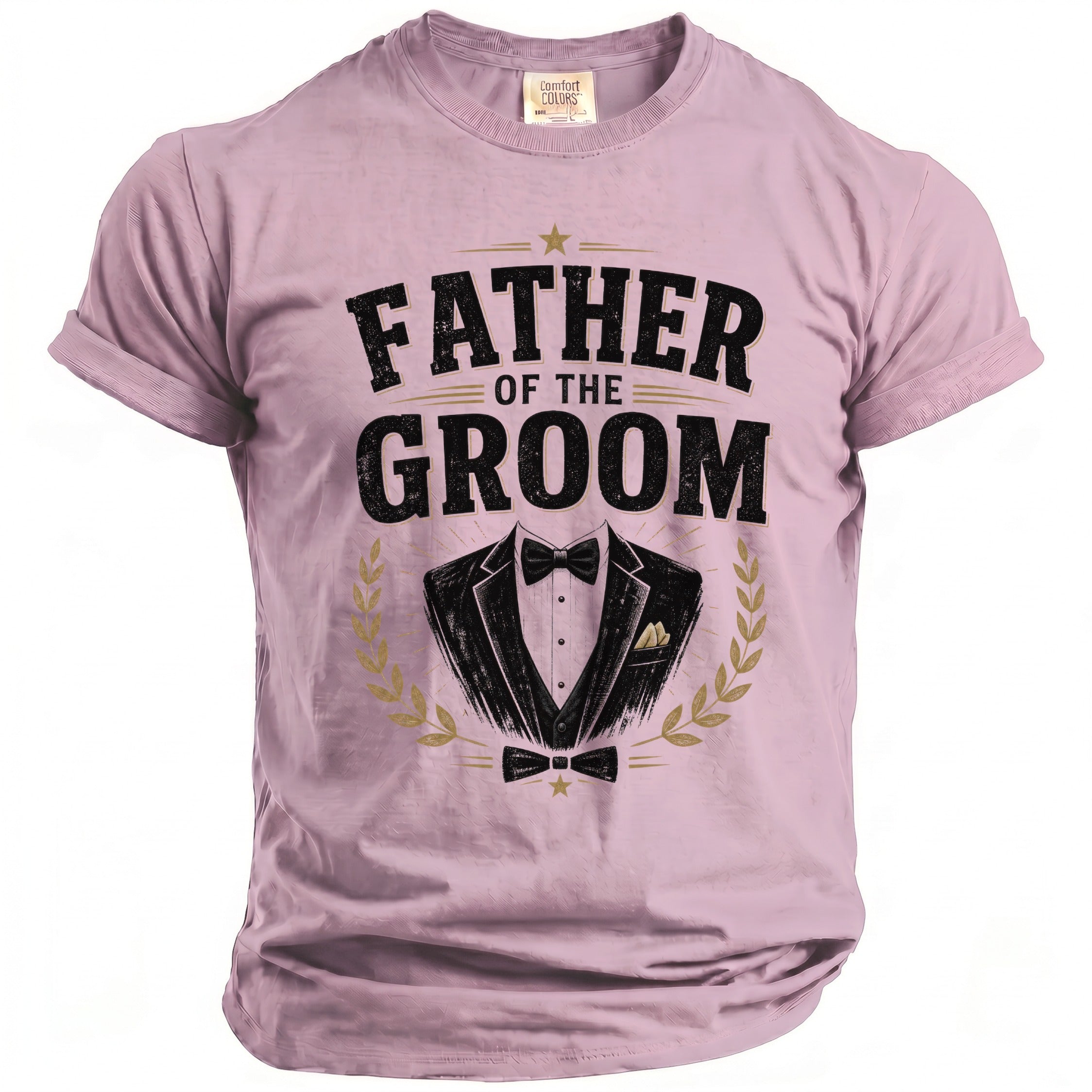 Father Groom Suit T-Shirt - Midnight Gents
