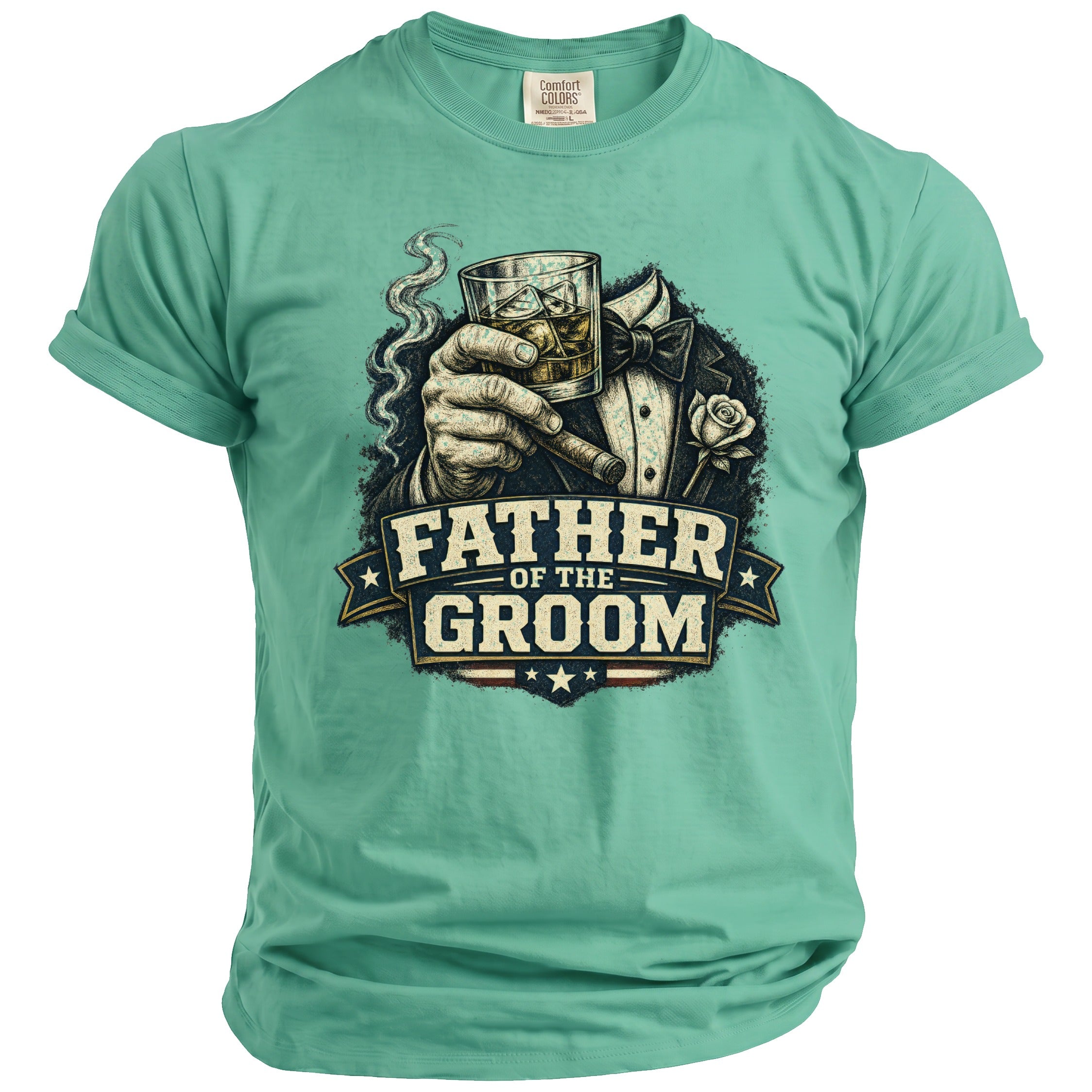 Groom's Father Party T-Shirt - Midnight Gents