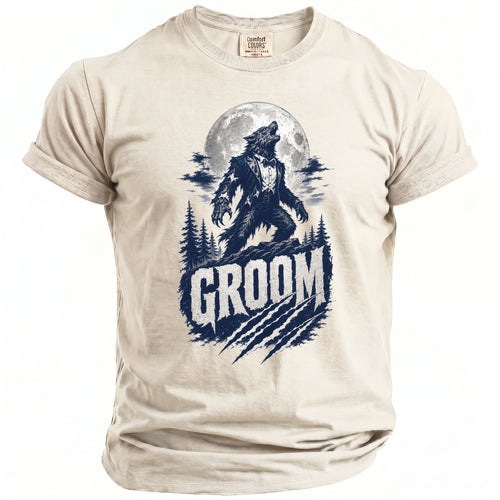 Alpha Groom Howler T-Shirt - Midnight Gents