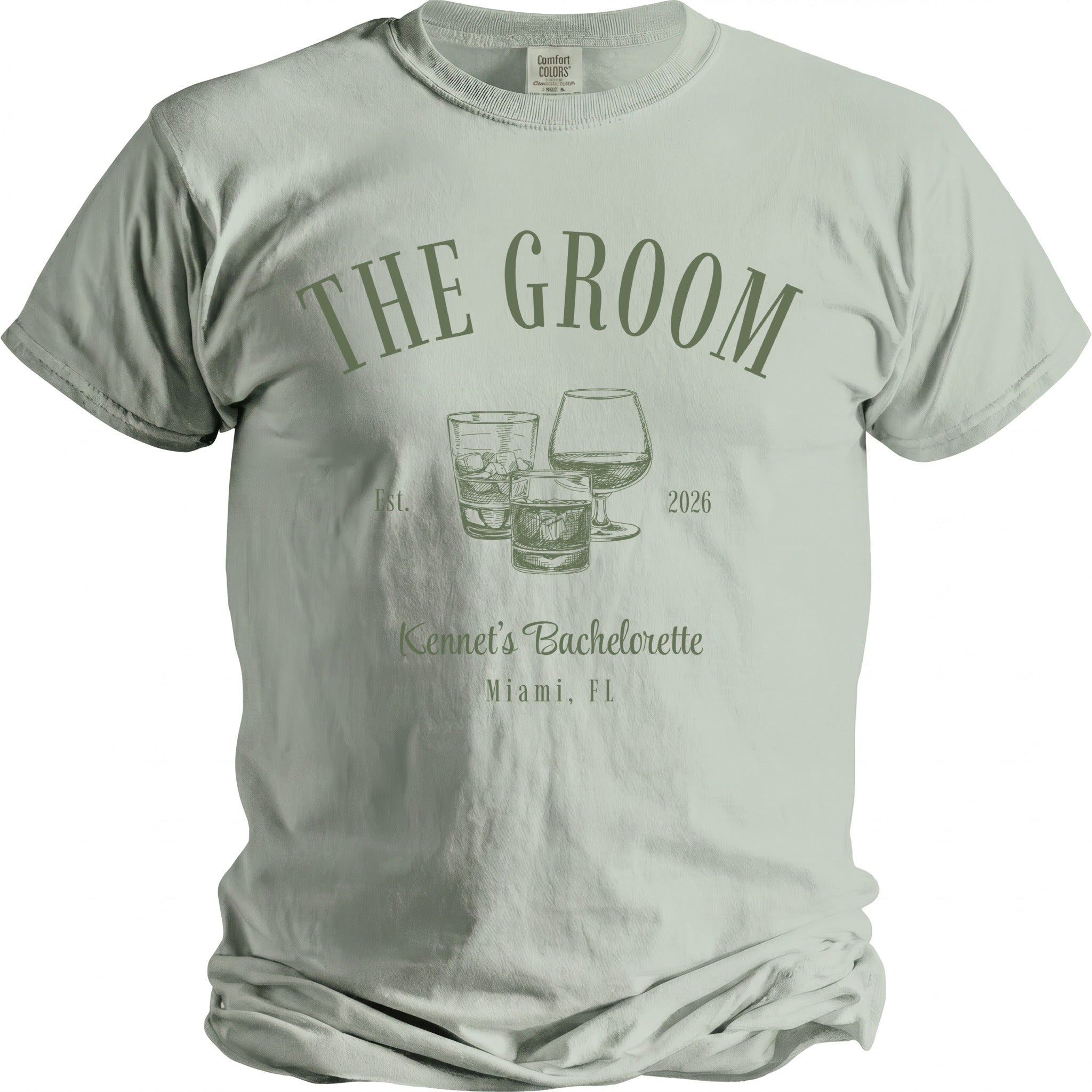 Groom & Guys Party T-Shirt - Midnight Gents