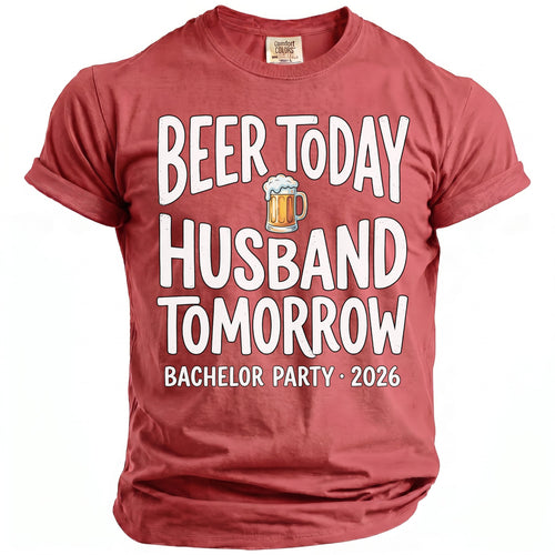 Beer Today Husband T-Shirt - Midnight Gents