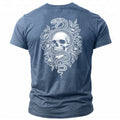 Reptile Crown Skull T-Shirt - Midnight Gents