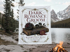 Dark Romance Groom book with black rose, chain, and wax seal; Maximilian's Bach, Winter 2026.