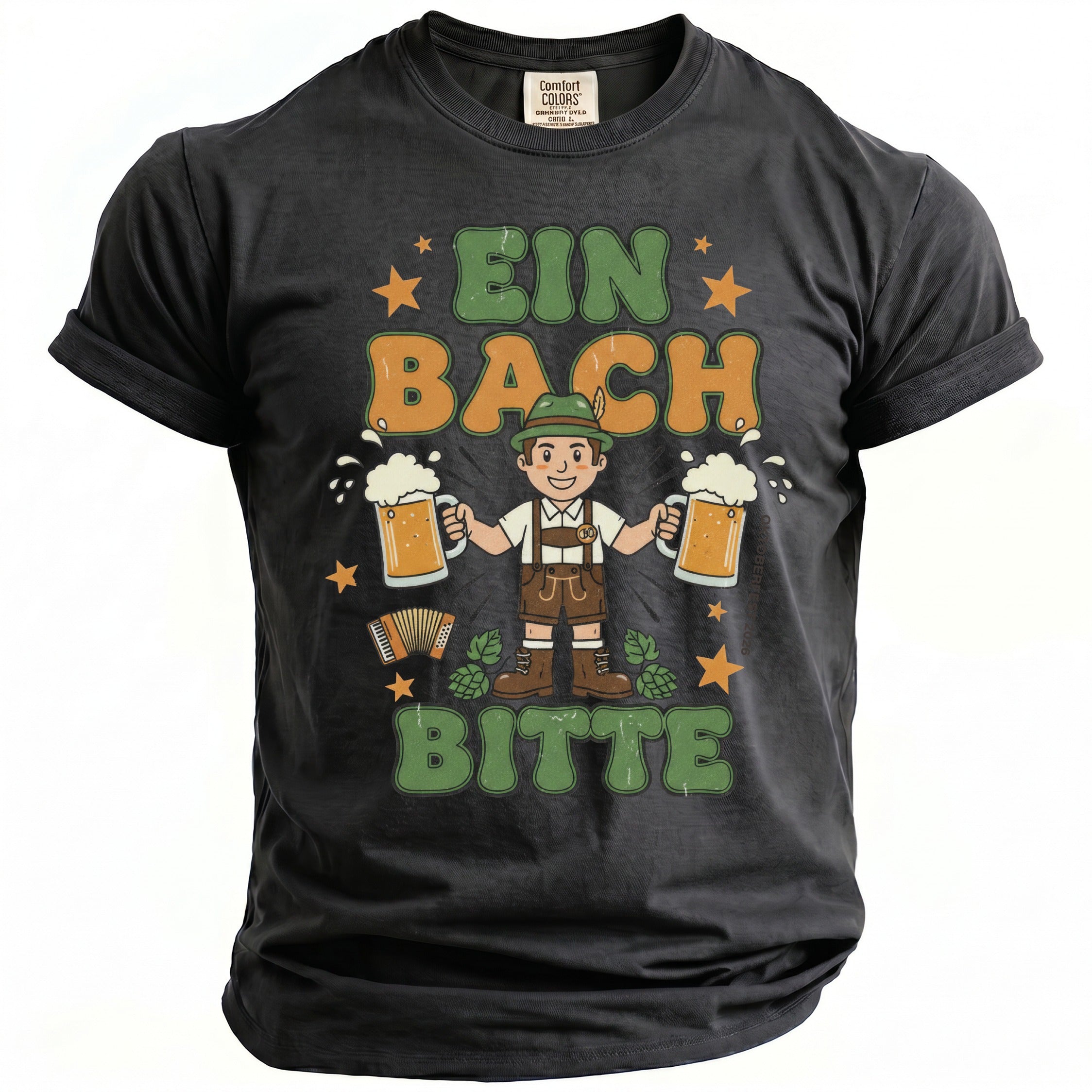 Retro Oktoberfest Beer T-Shirt - Midnight Gents