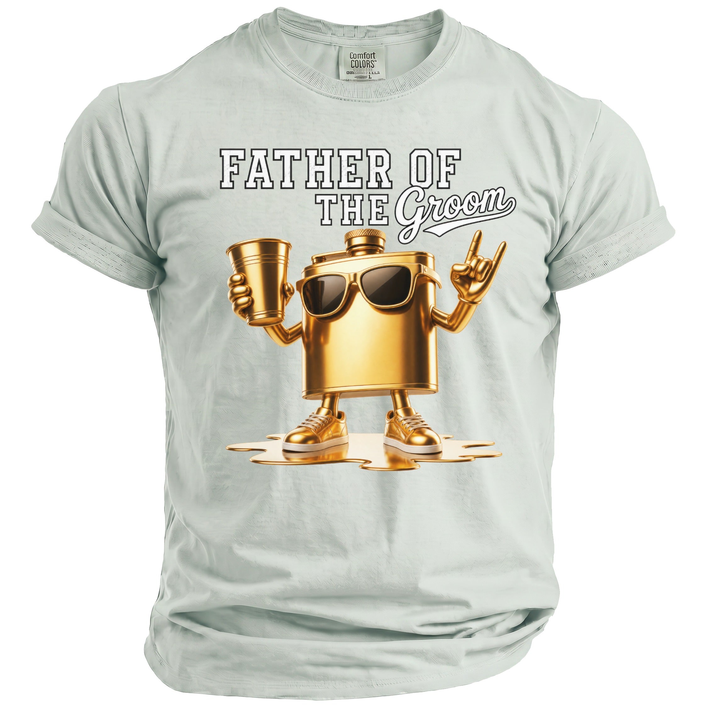 Groom's Father Party T-Shirt - Midnight Gents
