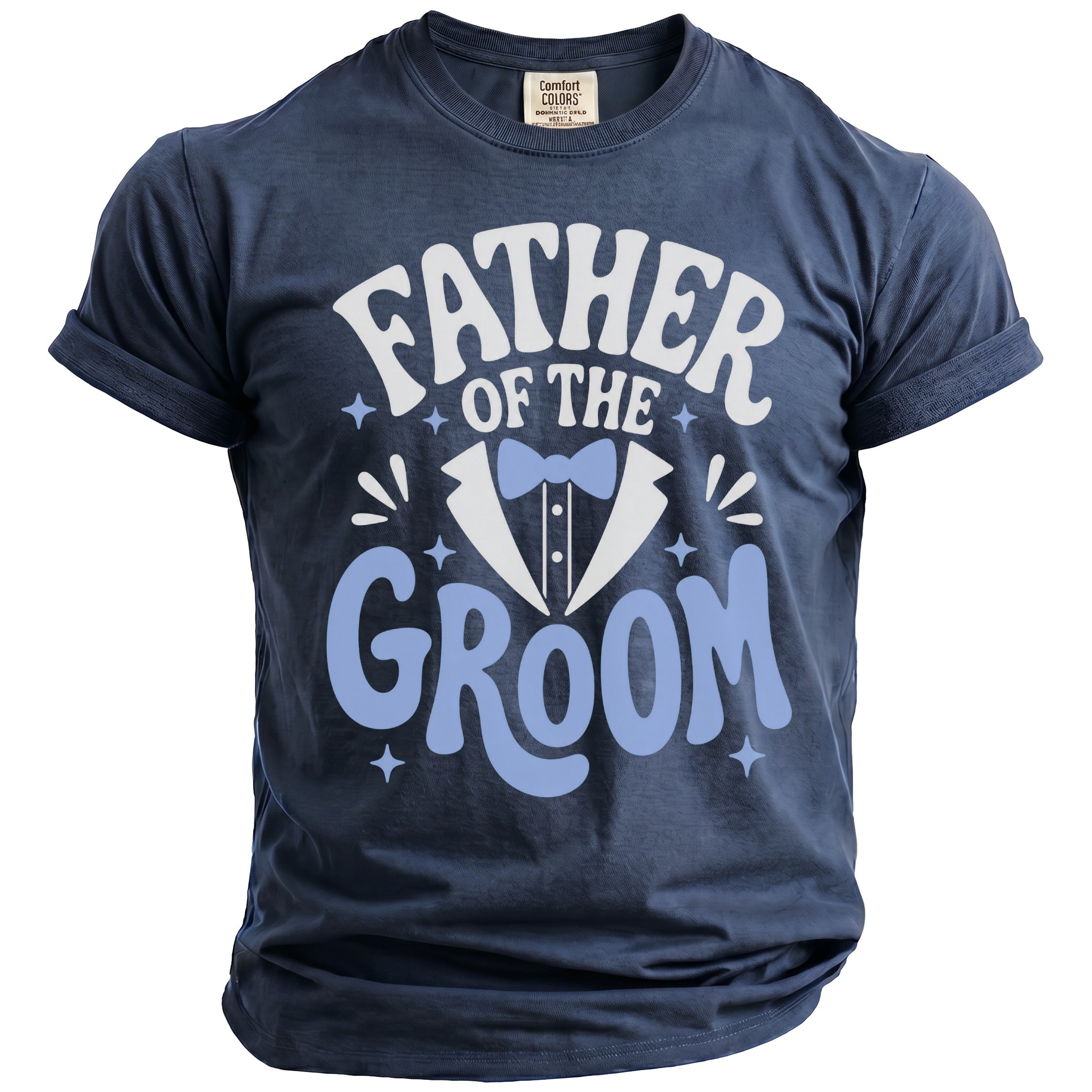 Celebration Groom's Dad T-Shirt - Midnight Gents