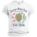 Groom's Brew Crew T-Shirt - Midnight Gents