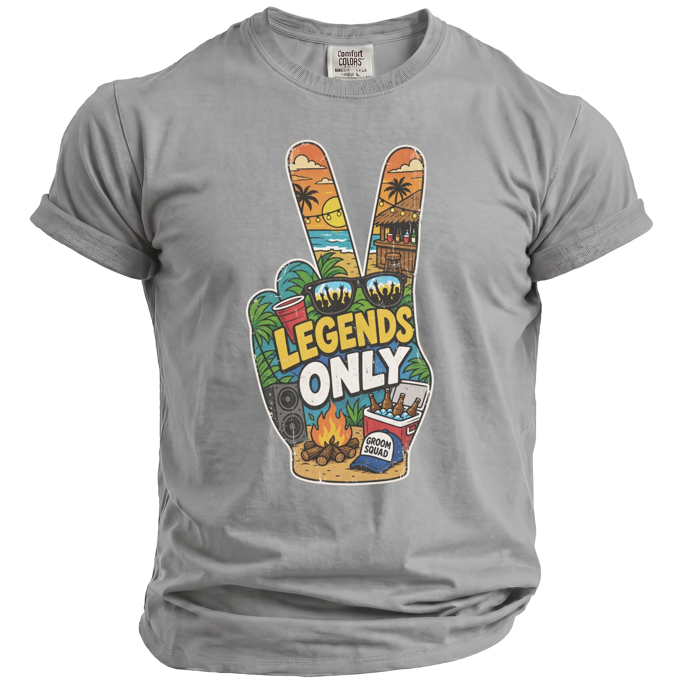 Legends Only Bachelor T-Shirt - Midnight Gents