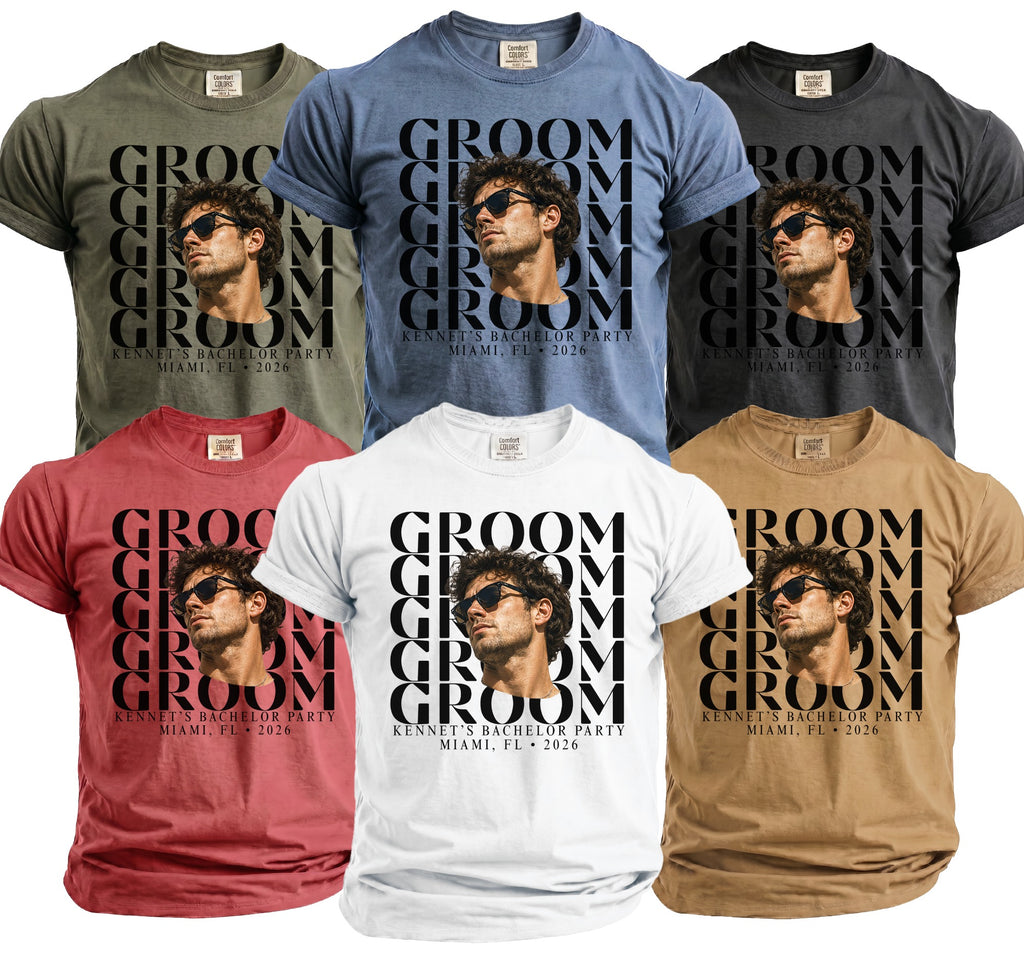 Groom Bachelor Party T-Shirt - Midnight Gents