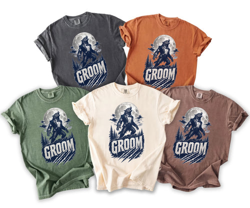 Alpha Groom Howler T-Shirt - Midnight Gents