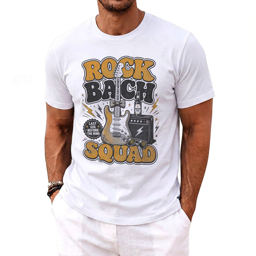 Rock Bach Squad T-Shirt - Midnight Gents
